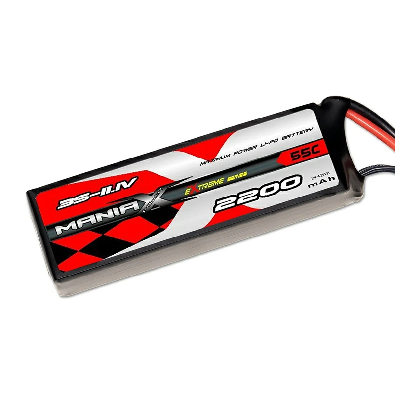 3S-11.1V 2200mAh 55C Lipo aku
