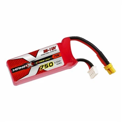 3S-11.1V 750mAh 70C Lipo aku