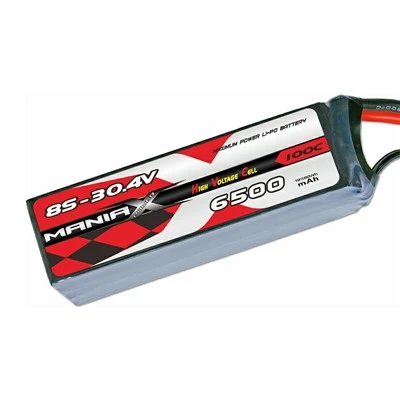 8S-30.4V 6500mAh 100C Lipo aku